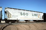 SOO  Line colormark covered hopper SOO #74414